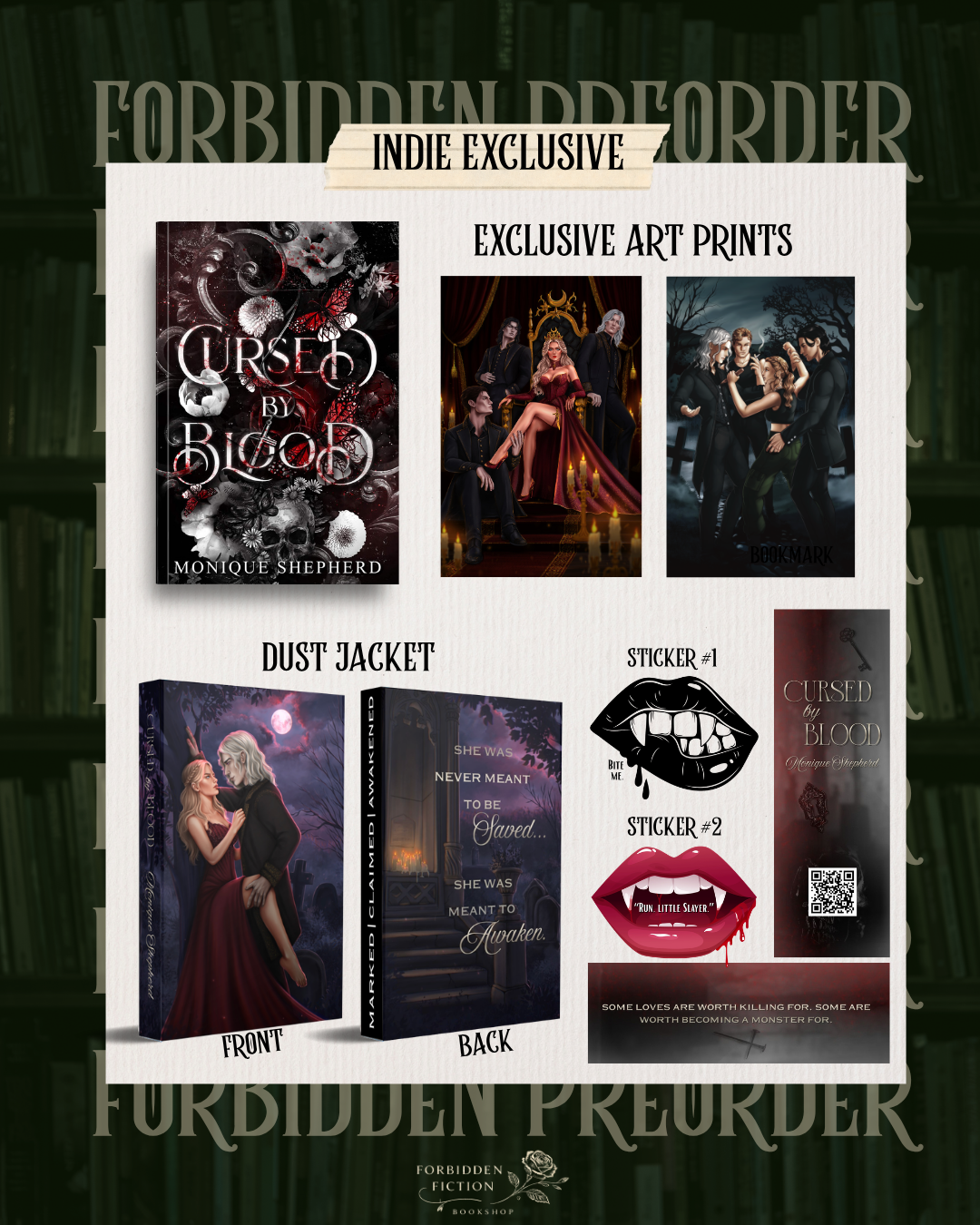PREORDER Cursed by Blood (Hardcover) 10/20/26