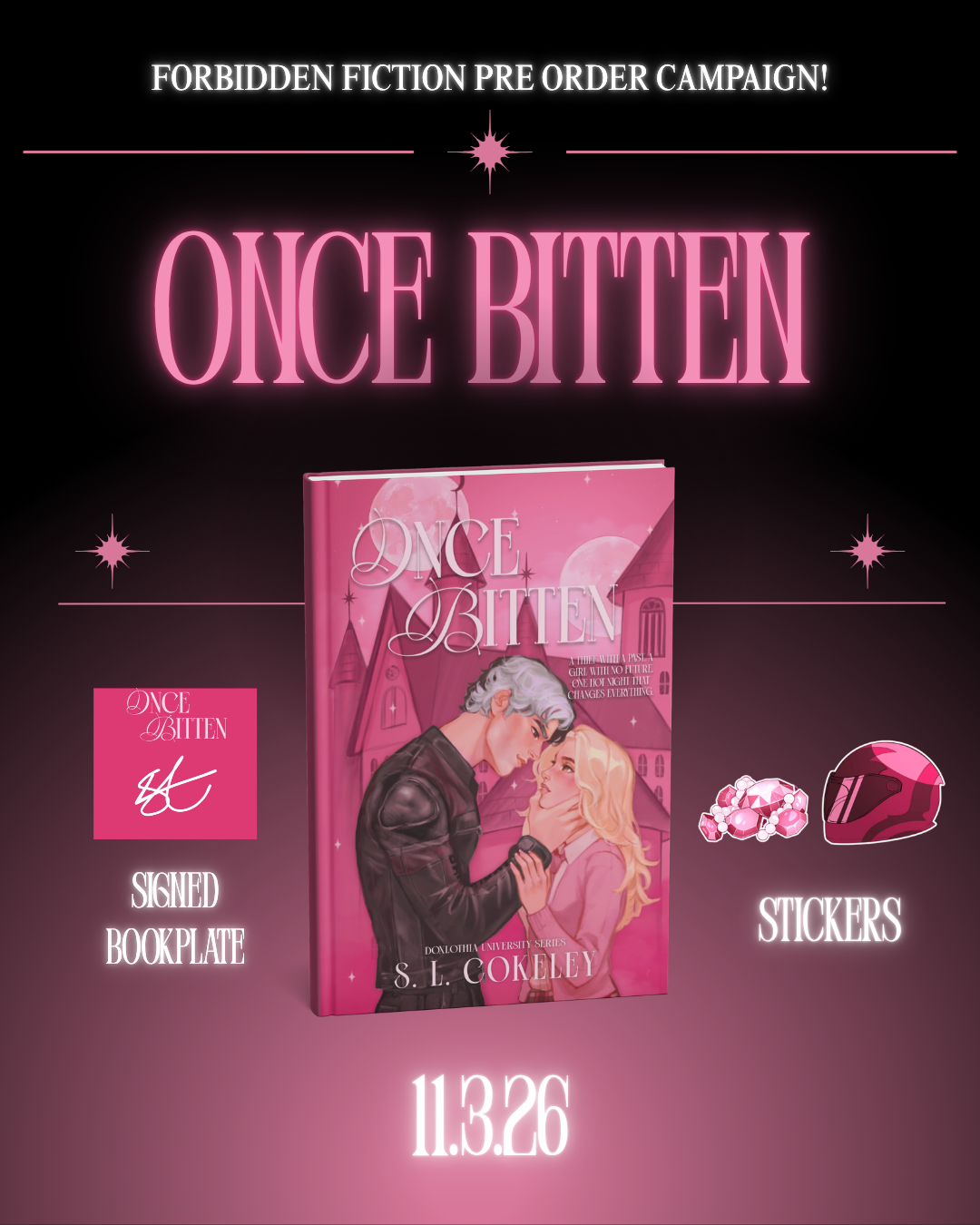 PREORDER Once Bitten 11/3