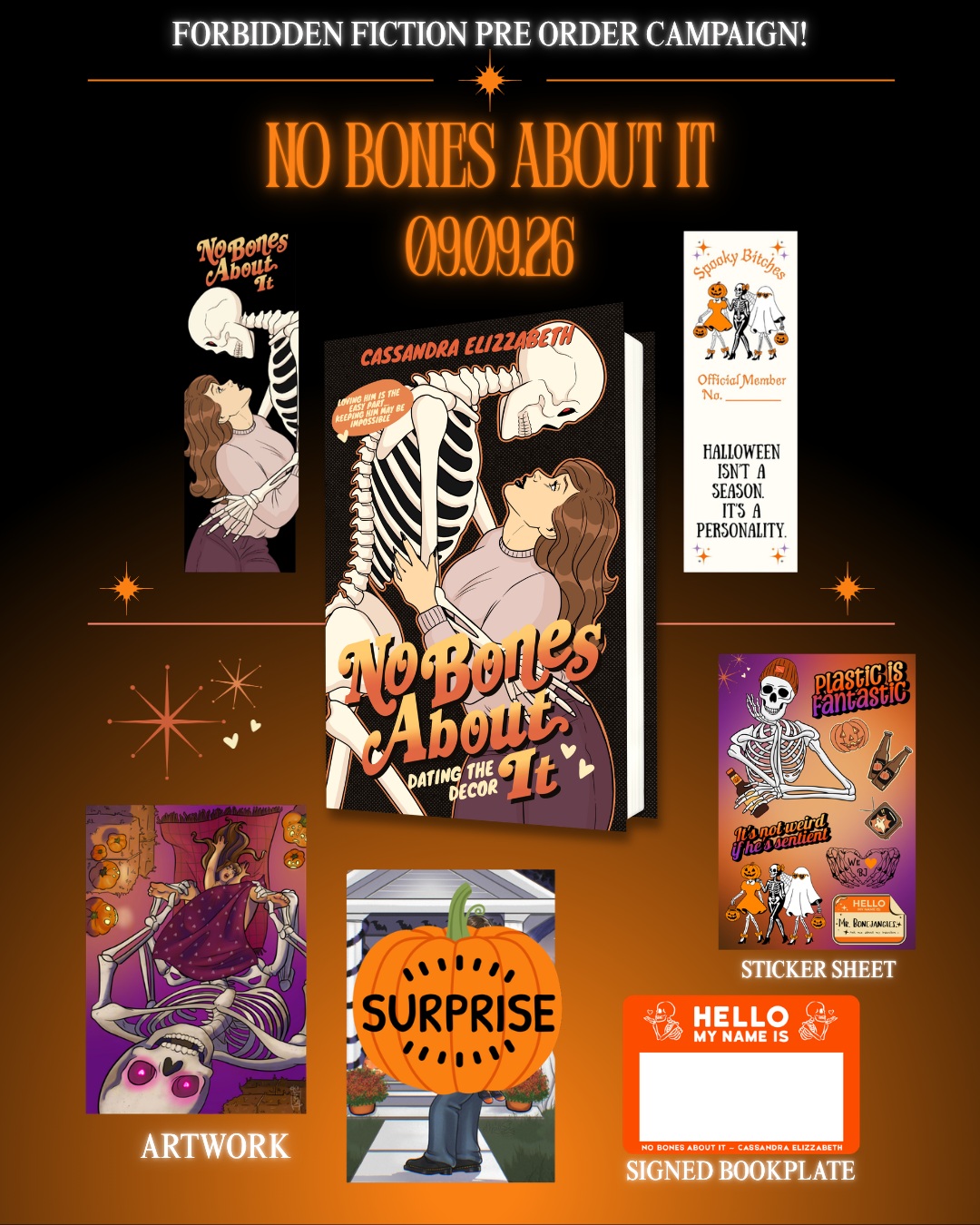 PREORDER No Bones About It 9/9