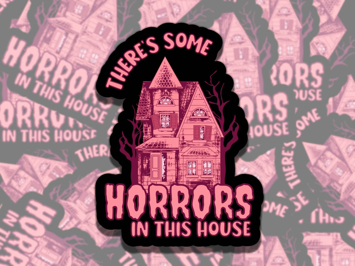 Colorful Waterproof Vinyl Horror Sticker for Gifts