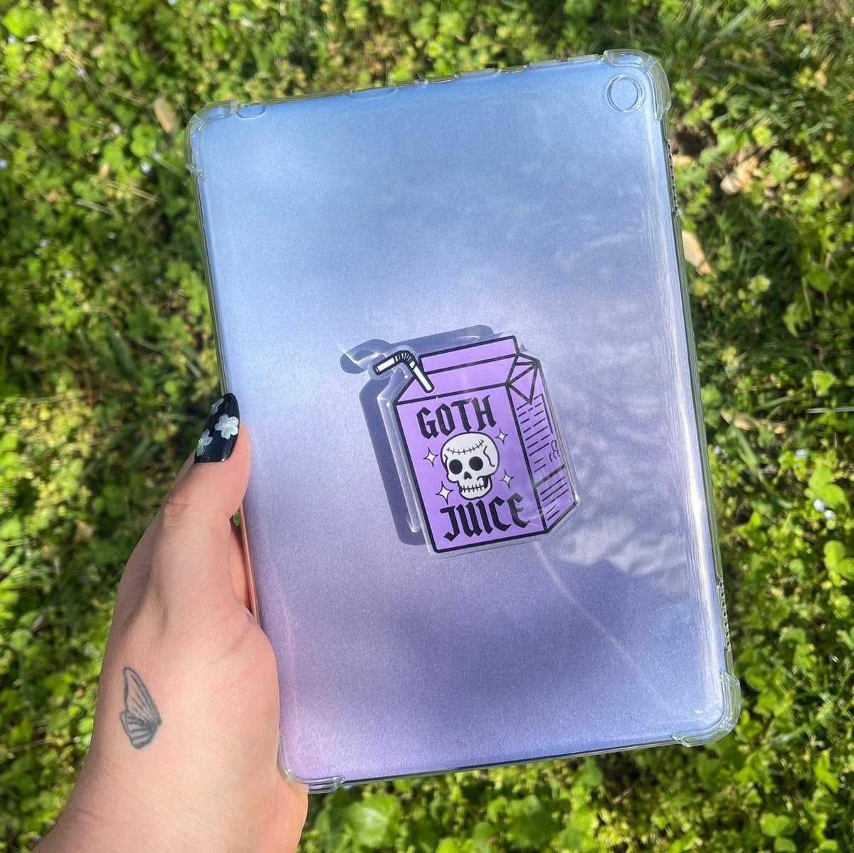 Goth Juice Kindle Grip | Magnetic or Sticker