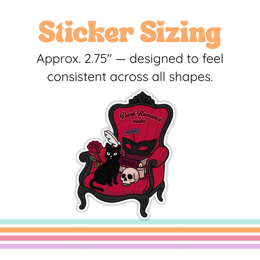 Dark Romance Reader Chair