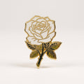 White Rose Pin