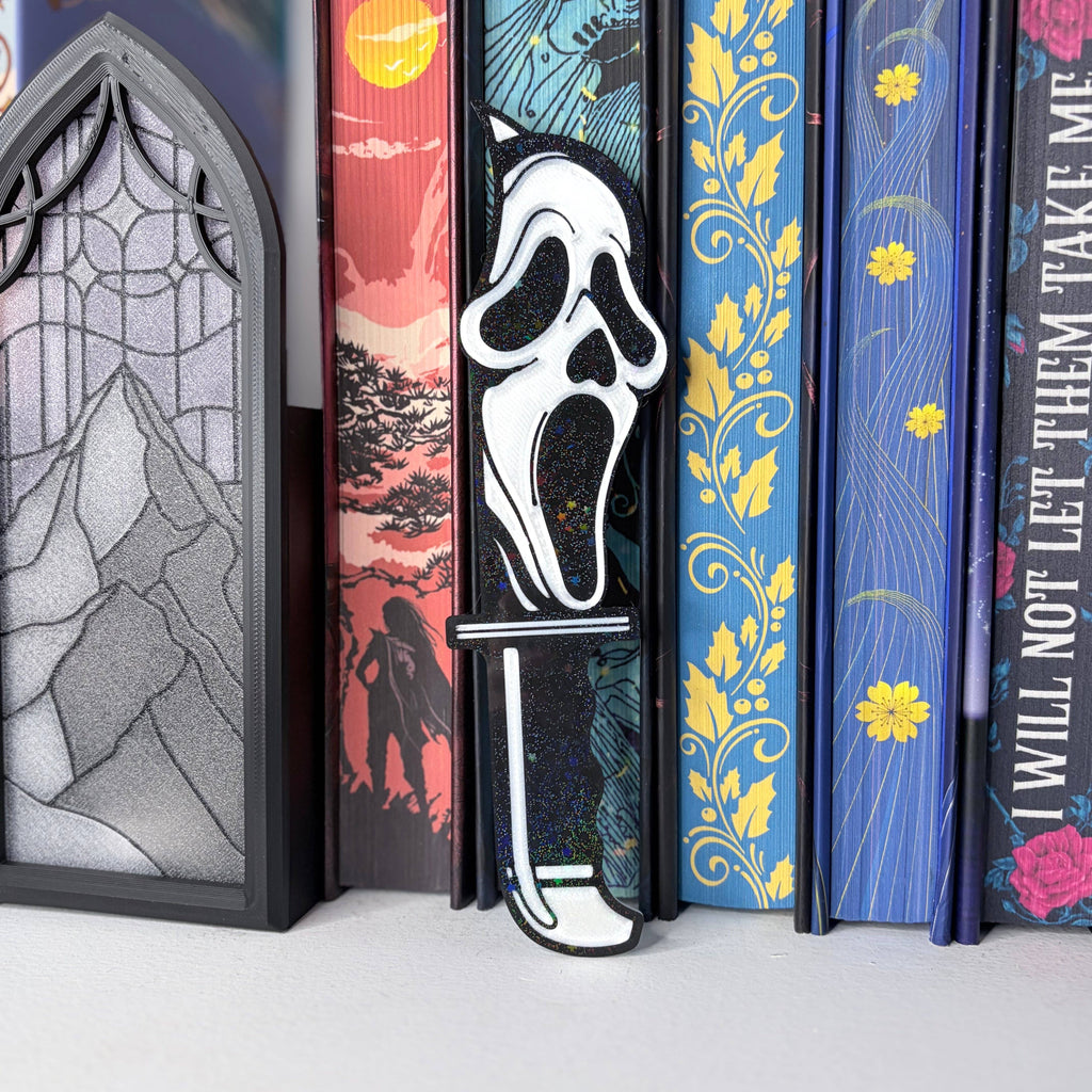 3d Printed Ghost Face Knife Bookmark