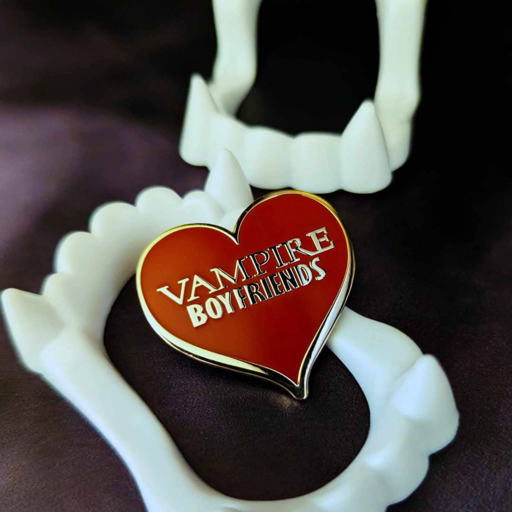 Vampire Boyfriends hard enamel pin