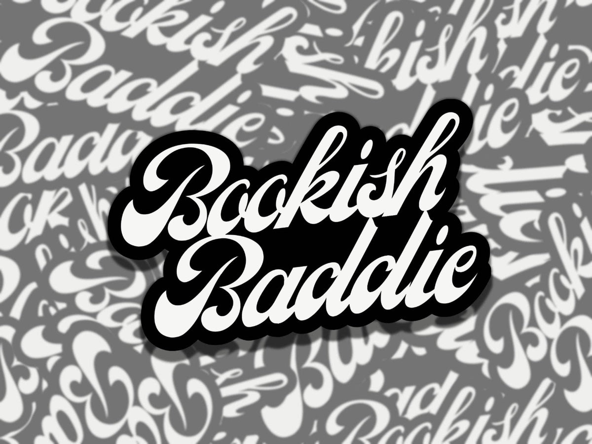 Bookish Baddie Waterproof Vinyl Sticker Set for eReader