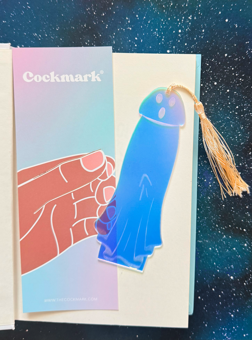 BOOOner Cockmark Bookmark