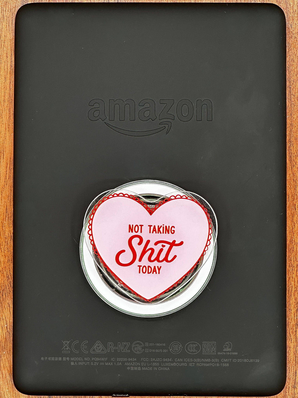 Not Taking Sh*t Today Magnetic Phone & Kindle Grip