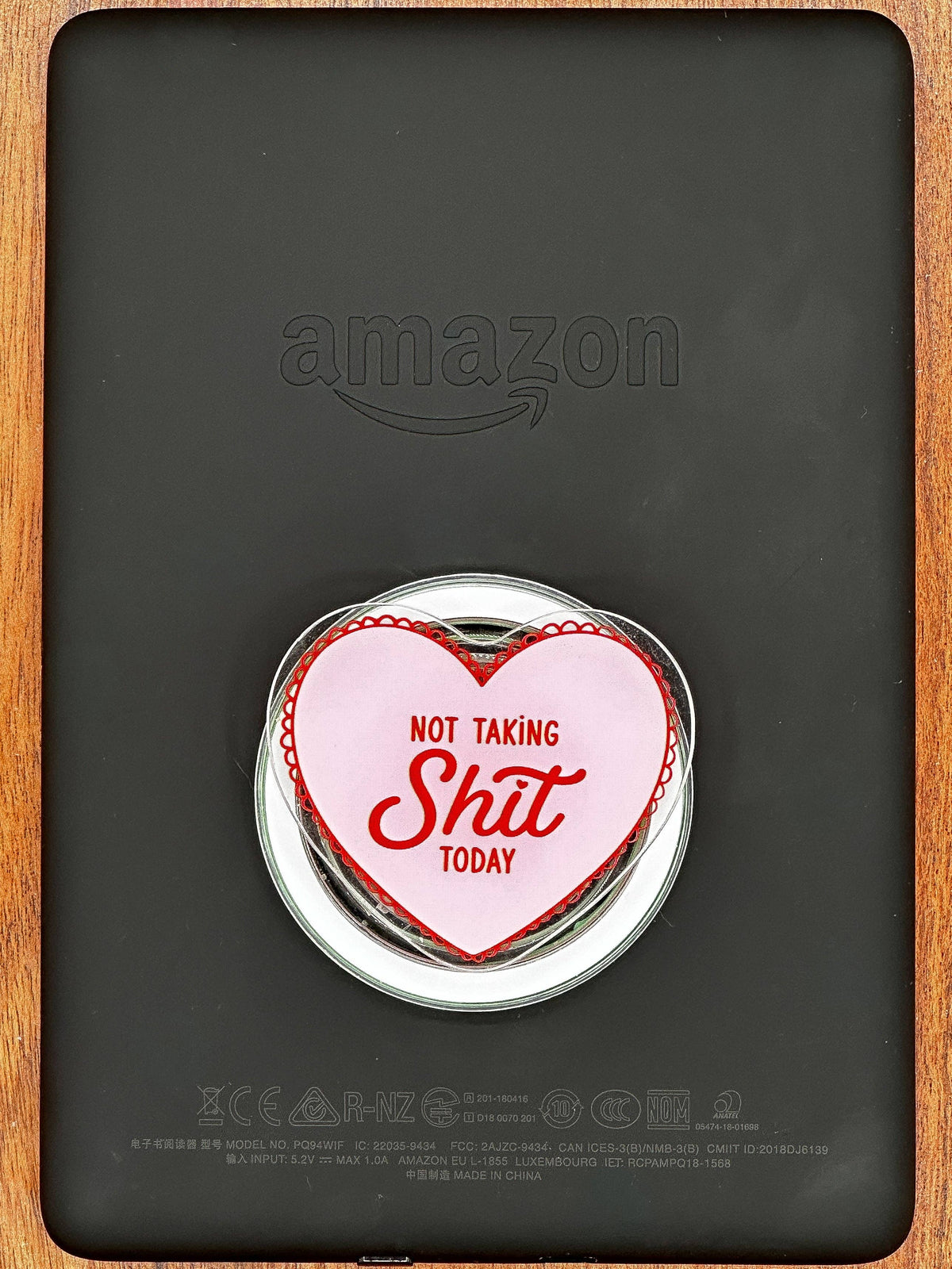 Not Taking Sh*t Today Magnetic Phone & Kindle Grip