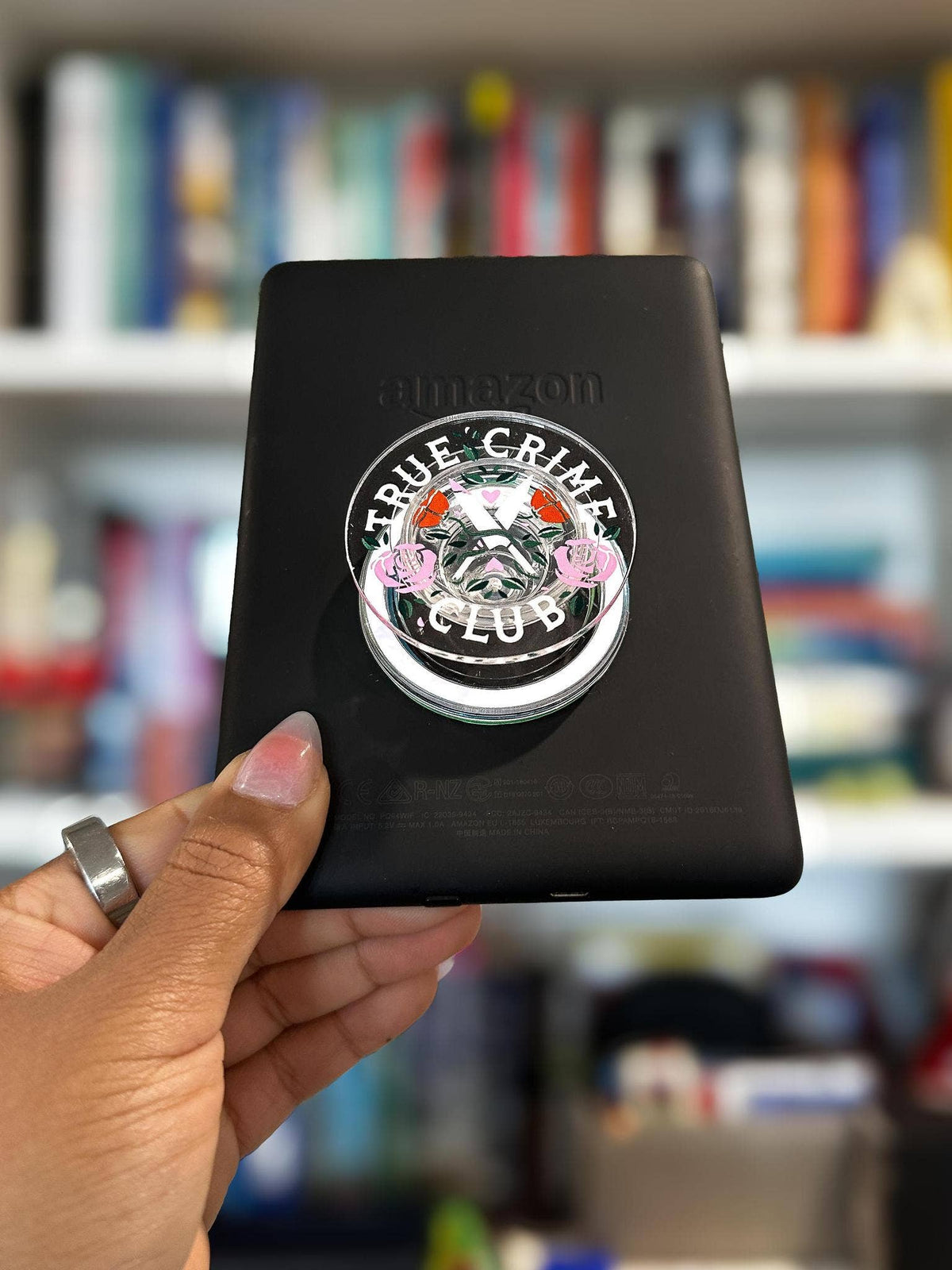 True Crime Club MagSafe Phone & Kindle Grip