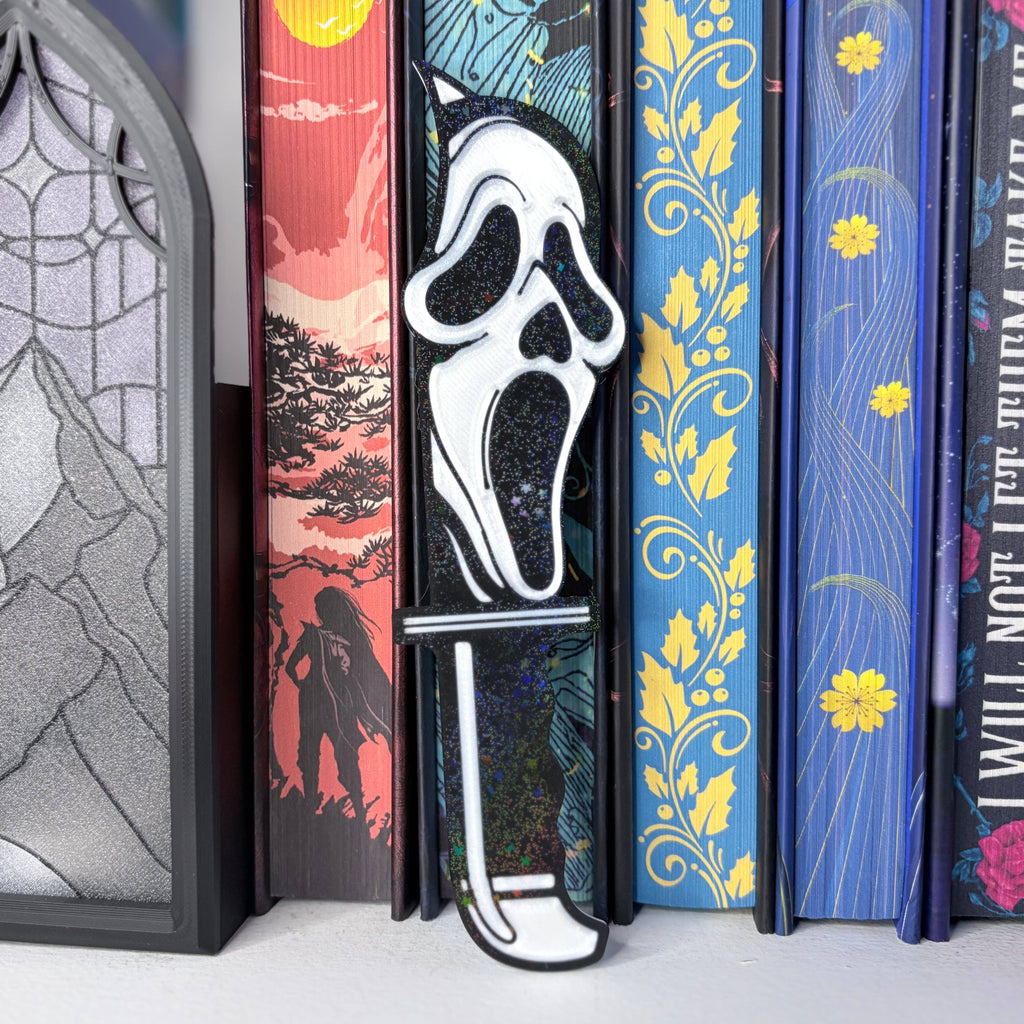3d Printed Ghost Face Knife Bookmark