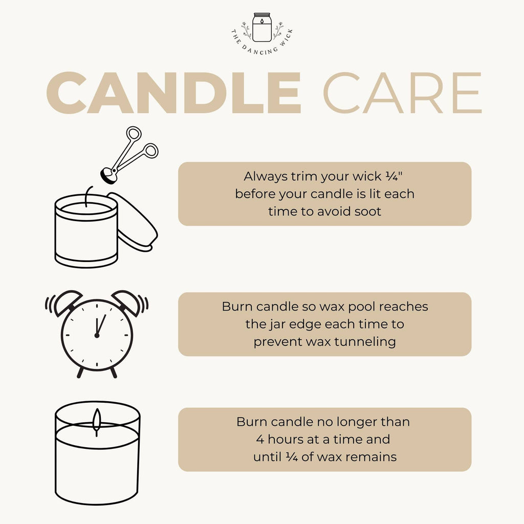 Custom Logo Glass Candle | 4 oz, 8 oz, 16 oz