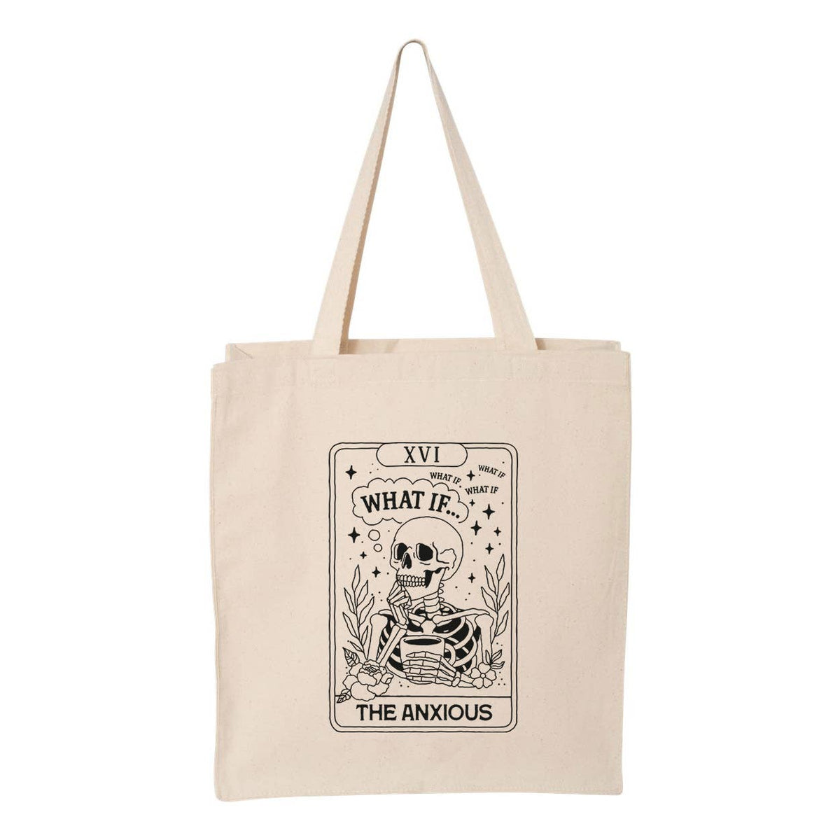 The Anxious Tarot Card Tote Bag