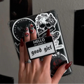 Hello My Name Is Good Girl Kindle Grip | Magnetic