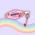 Smut Bookstore Key Sticker