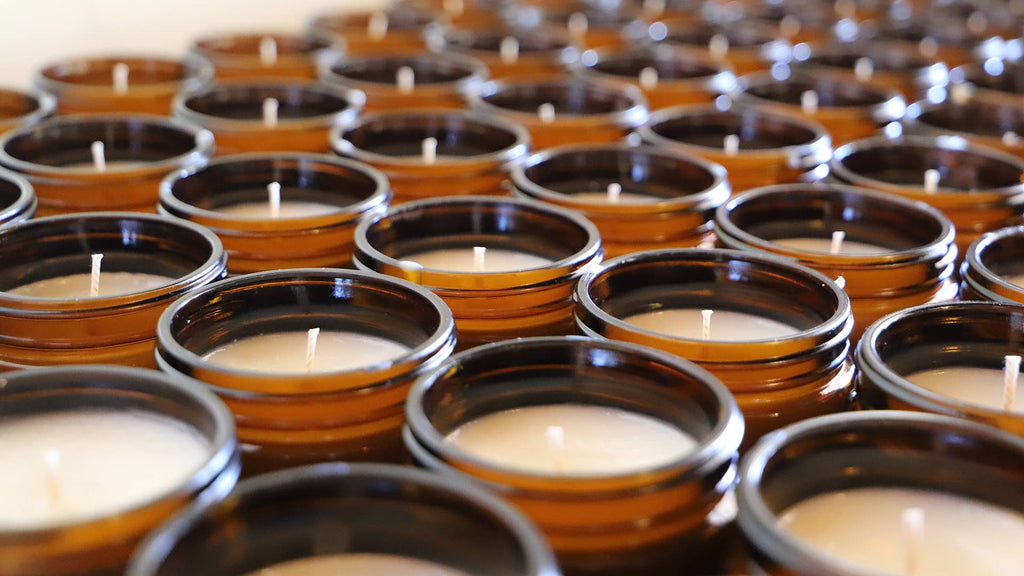 Custom Candle I White Label Candle I Amber Jar Candle