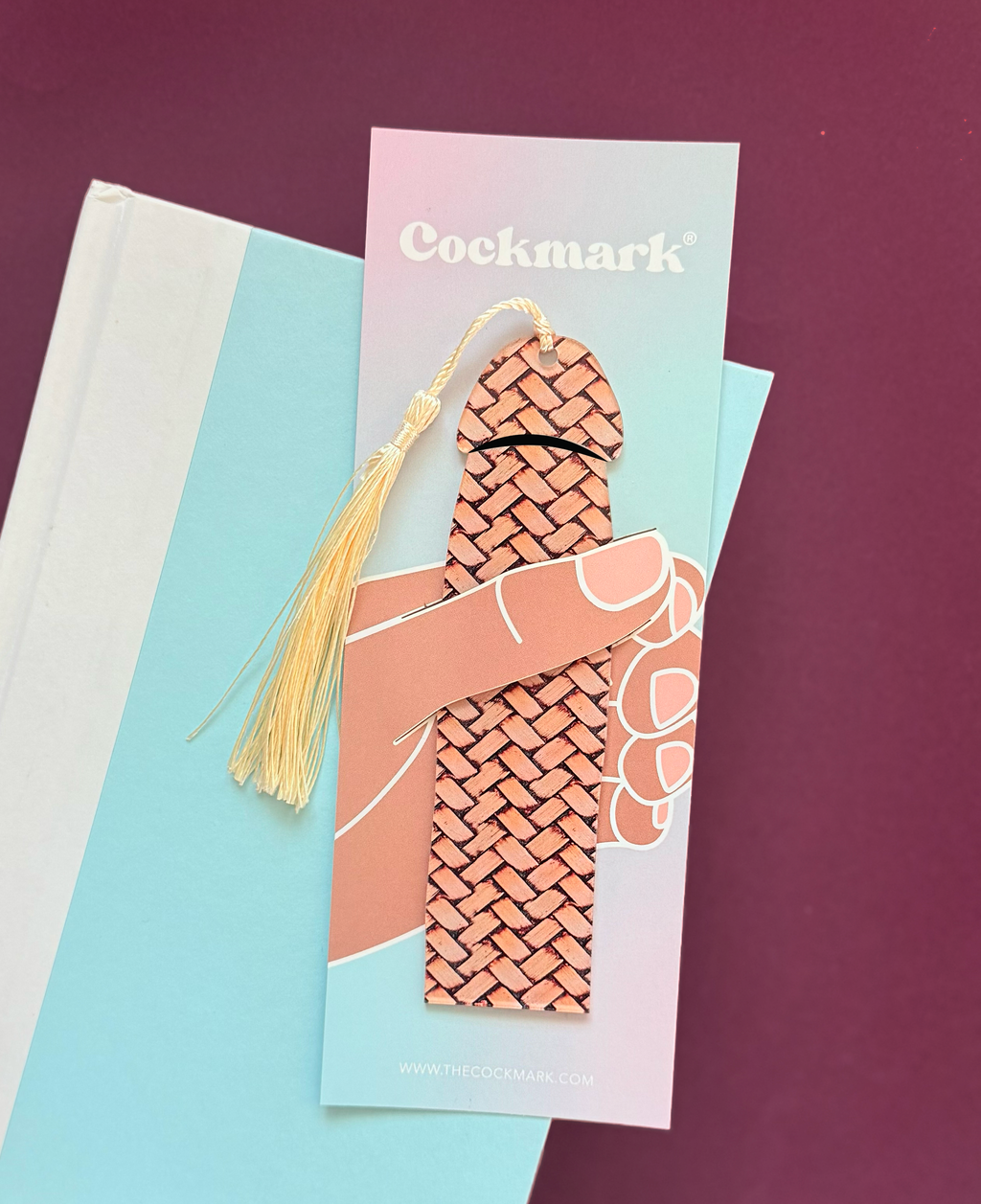 Wicker Cockmark Bookmark
