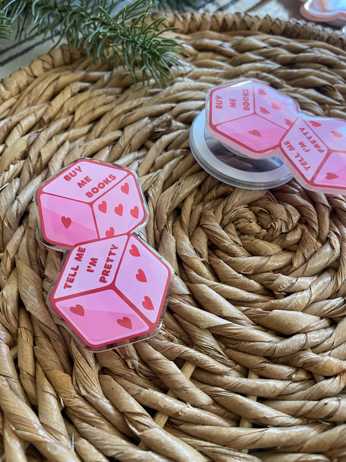 Buy Me Books Dice E-Reader Grip | Magnetic Compatible