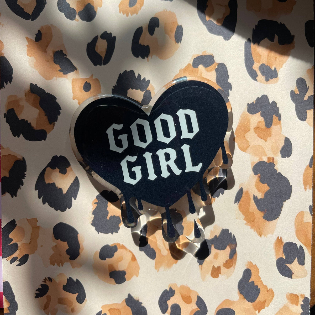 Good Girl Heart Kindle Grip | Magnetic or Sticker