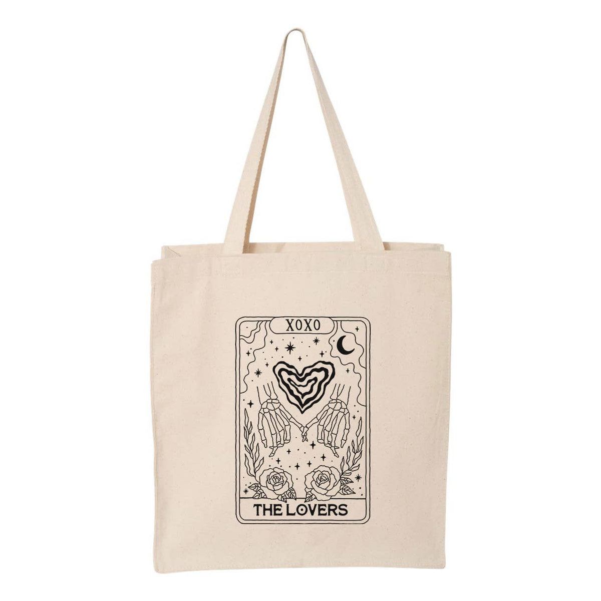 The Lovers Tarot Card Tote Bag