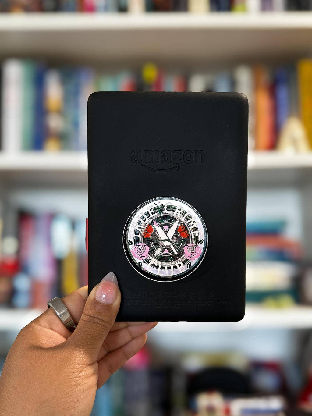 True Crime Club MagSafe Phone & Kindle Grip