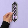 Corset Ribbon Bookmark