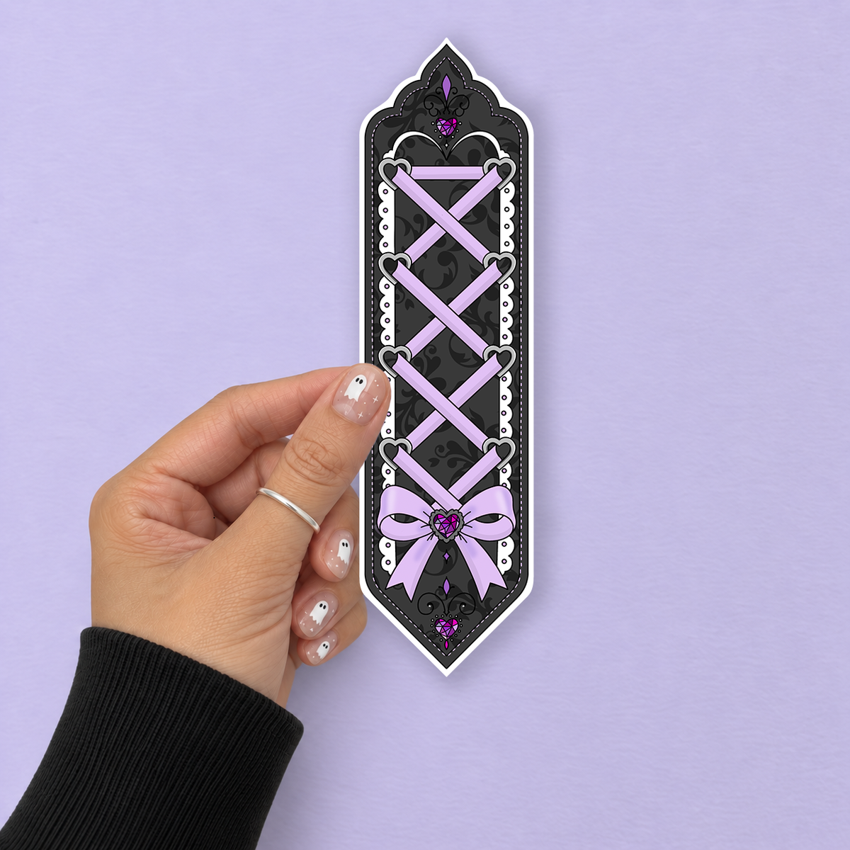 Corset Ribbon Bookmark
