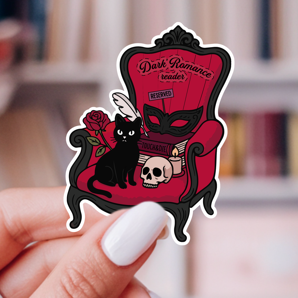 Dark Romance Reader Chair