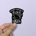 Support Your Local Coven Witch Sticker