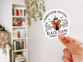 Black Flame Candle Company Sticker