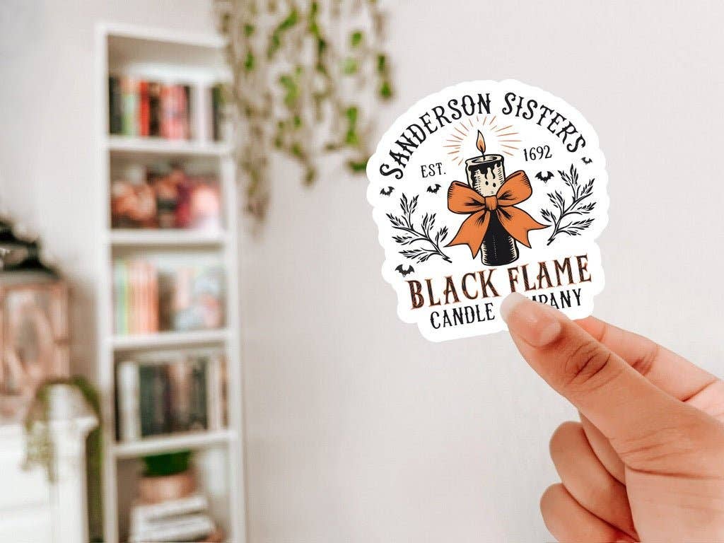 Black Flame Candle Company Sticker