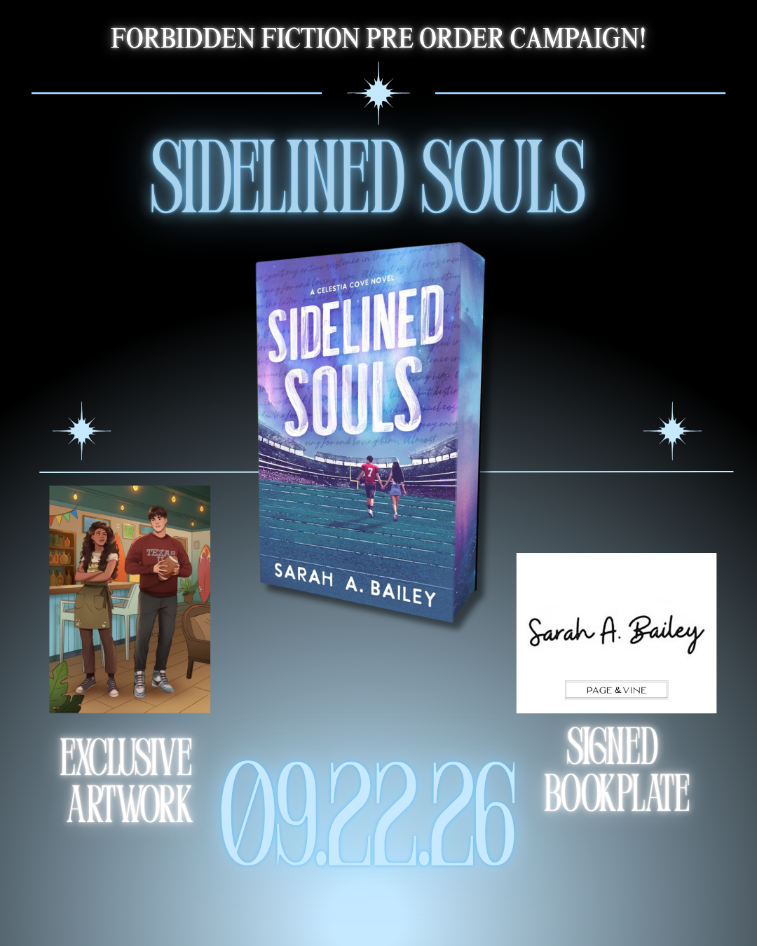 PREORDER Sidelined Souls 9/22